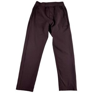 Public Rec All Day Every Day Pants Men 32x30 Burgundy Stretch‎ Slim Straight Leg